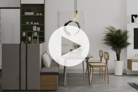 Giải pháp thiết kế căn hộ một phòng ngủ tại dự án Diamond Island - Quận 2