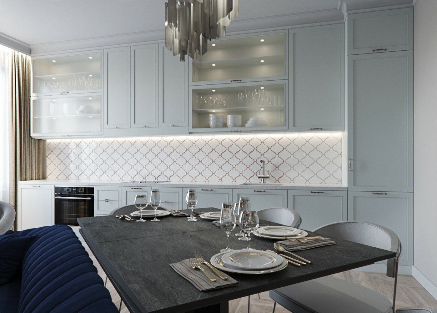 Sang Trọng Với Thiết Kế Căn Hộ Tân Cổ Điển