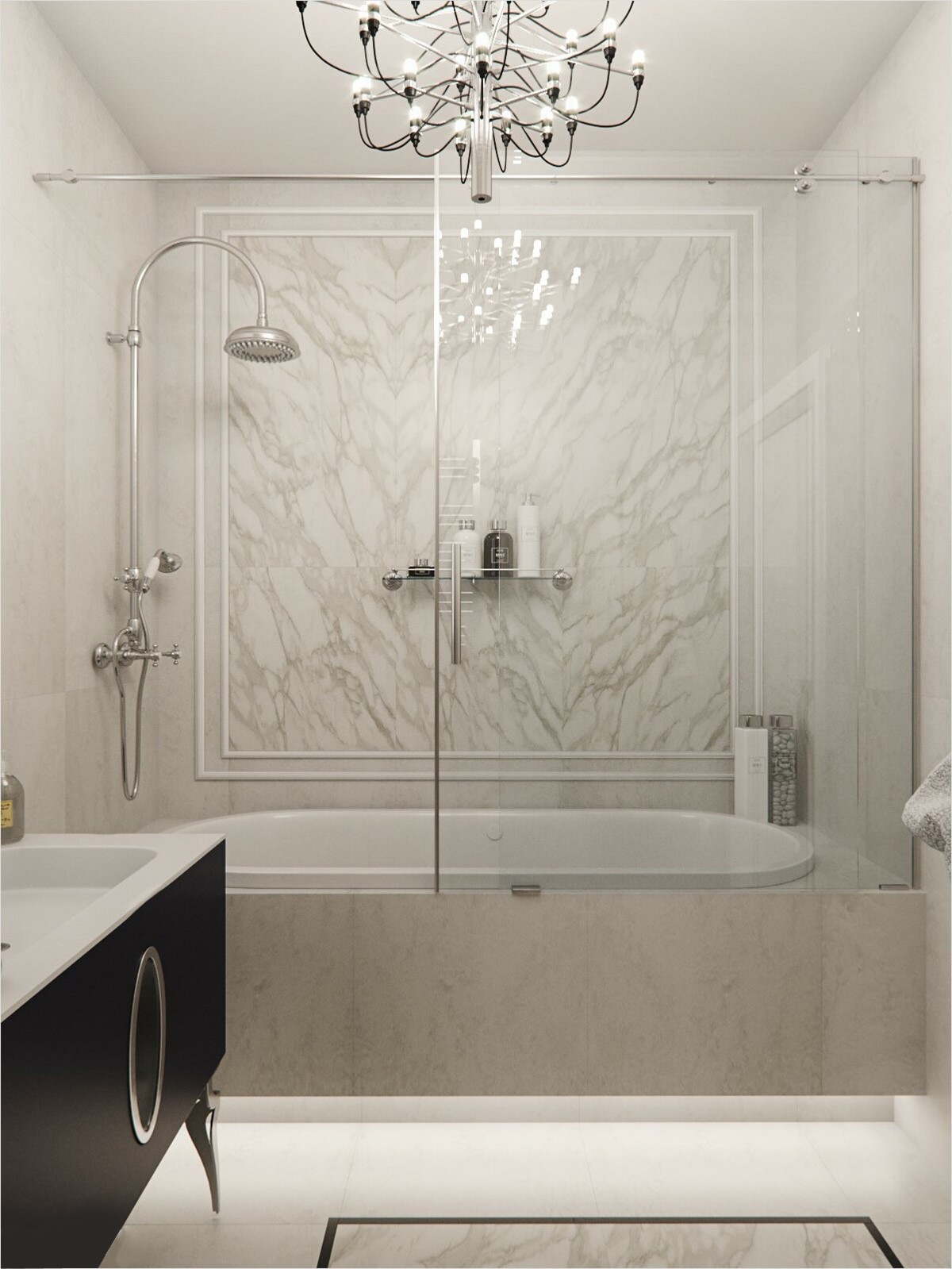 Sang Trọng Với Thiết Kế Căn Hộ Tân Cổ Điển