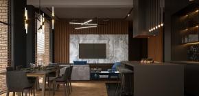 Đầy đủ tiện nghi với mẫu thiết kế căn hộ penthouse