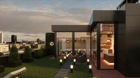 Đầy đủ tiện nghi với mẫu thiết kế căn hộ penthouse