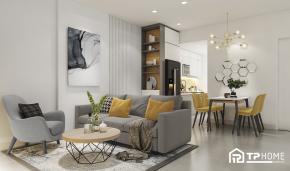 Tinh tươm với căn hộ 2PN tại Sky 9