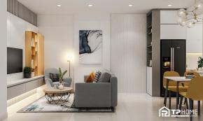 Tinh tươm với căn hộ 2PN tại Sky 9