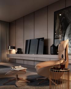 Mẫu thiết kế Penthouse hiện đại cho cuộc sống trẻ trung năng động