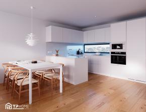 Phóng khoáng hiện đại với căn hộ 3PN