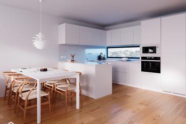 Phóng khoáng hiện đại với căn hộ 3PN