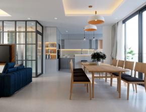 Trọn gói thiết kế & thi công nội thất nhà phố hiện đại Quận Bình Thạnh