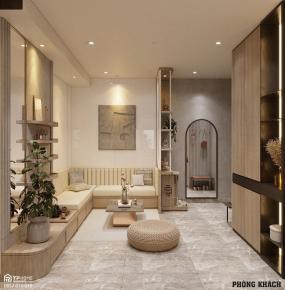 Thiết kế & thi công cải tạo căn hộ 3PN Era Town Đức Khải