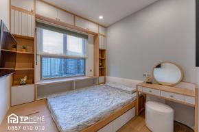 Thi công nội thất căn 3PN Saigon South PMH