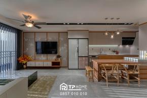 Thi công nội thất căn 3PN Saigon South PMH