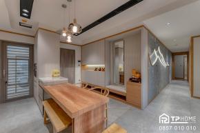 Thi công nội thất căn 3PN Saigon South PMH