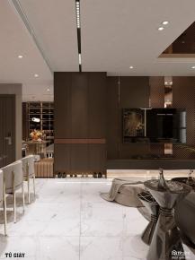 Thiết kế & thi công căn hộ 3PN 4 ban công (160m2) dự án Celadon City