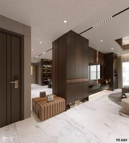 Thiết kế & thi công căn hộ 3PN 4 ban công (160m2) dự án Celadon City