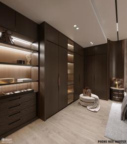 Thiết kế & thi công căn hộ 3PN 4 ban công (160m2) dự án Celadon City