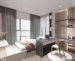 Thiết kế & thi công căn hộ 3PN 4 ban công (160m2) dự án Celadon City