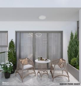 Thiết kế & thi công căn hộ 3PN 4 ban công (160m2) dự án Celadon City