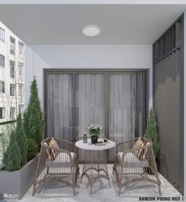 Thiết kế & thi công căn hộ 3PN 4 ban công (160m2) dự án Celadon City