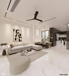 Thiết kế & thi công nhà phố ở Đồng Xoài, Bình Phước