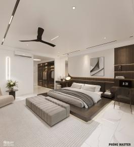 Thiết kế & thi công nhà phố ở Đồng Xoài, Bình Phước