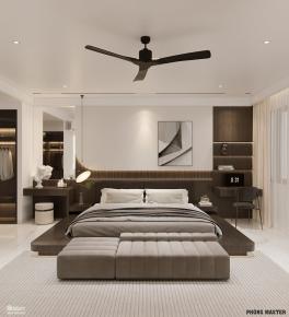 Thiết kế & thi công nhà phố ở Đồng Xoài, Bình Phước