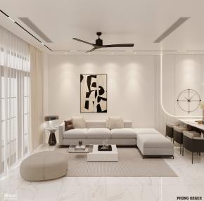 Thiết kế & thi công nhà phố ở Đồng Xoài, Bình Phước