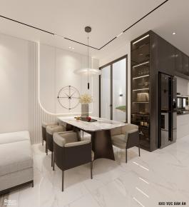 Thiết kế & thi công nhà phố ở Đồng Xoài, Bình Phước