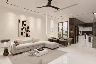 Thiết kế & thi công nhà phố ở Đồng Xoài, Bình Phước