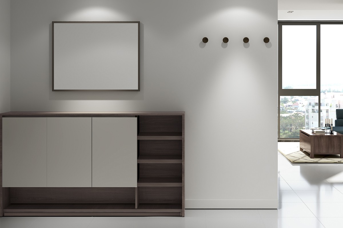 Thiết kế nội thất không gian Phòng khách tại Diamond Island.