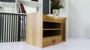Kệ gỗ đựng văn phòng phẩm đa năng