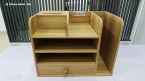 Kệ gỗ đựng văn phòng phẩm đa năng
