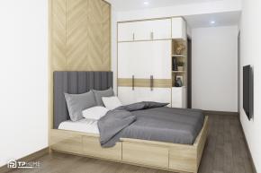 Căn hộ 67m2 đẹp đơn giản tại dự án The Golden Star