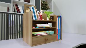 Kệ gỗ đựng văn phòng phẩm đa năng