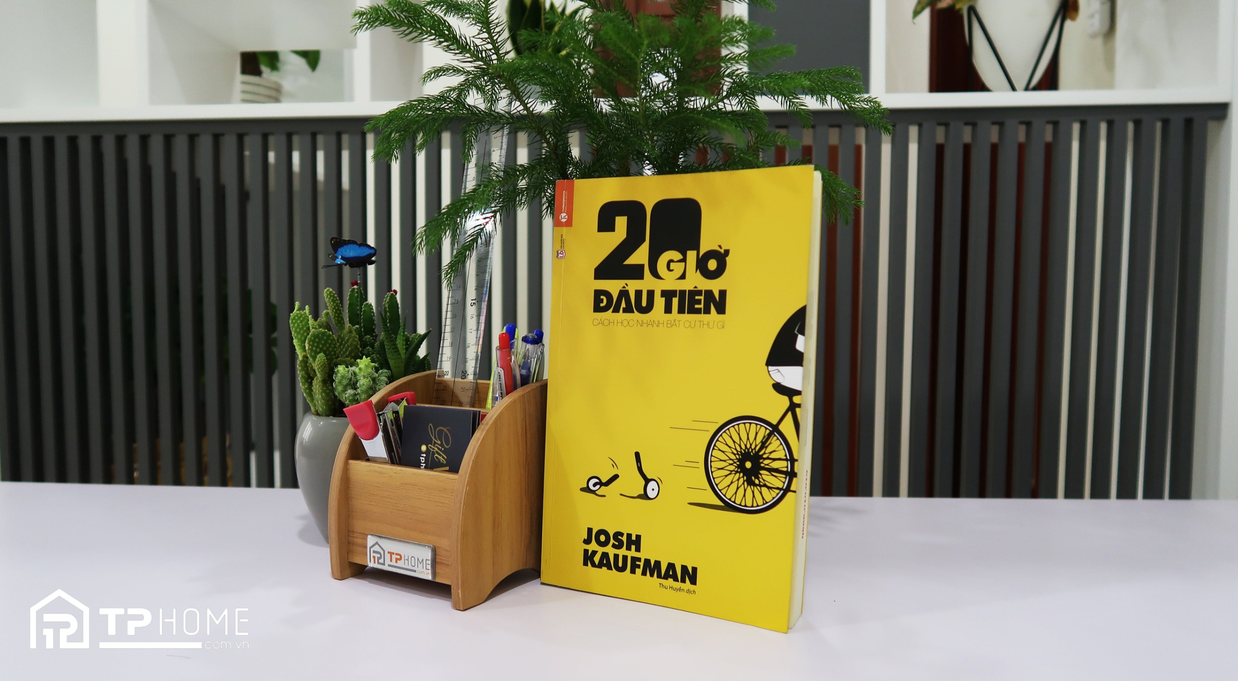 Hộp gỗ đựng bút đa năng - H01