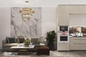 Trọn gói thiết kế nội thất nhà phố hiện đại tại Quận 8