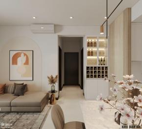 Thiết kế & thi công căn hộ 2PN dự án One Verandad