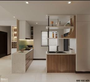 Thiết kế & thi công căn hộ 2PN dự án One Verandad