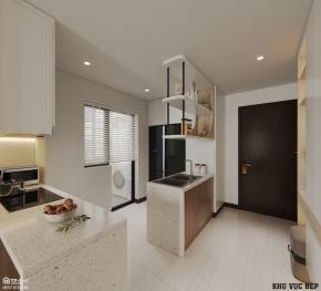 Thiết kế & thi công căn hộ 2PN dự án One Verandad