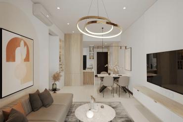 Thiết kế & thi công căn hộ 2PN dự án One Verandad