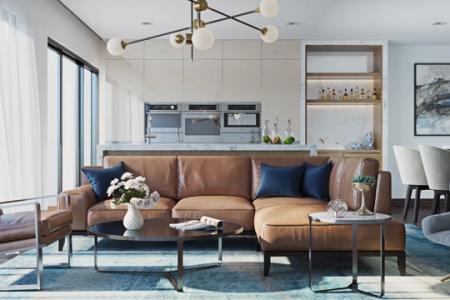 Nội thất căn hộ phong cách hiện đại cực đẹp