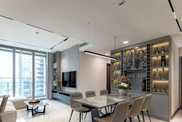 THI CÔNG NỘI THẤT CĂN HỘ 2PN EMPIRE CITY